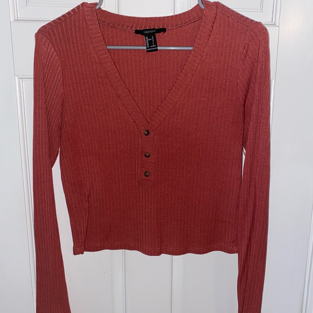 Forever 21 Crop Shirt
